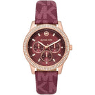 Michael Kors Tibby MK2967 Women's Burgundy Dial Burgundy PVC Watch