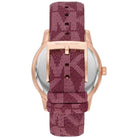 Michael Kors Tibby MK2967 Women's Burgundy Dial Burgundy PVC Watch
