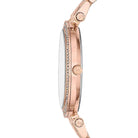 Michael Kors Darci MK3217 Women's Brown Dial Rose Gold Stainless Steel Watch