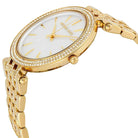 Michael Kors Darci MK3219 Women's White Dial Gold Stainless Steel Watch