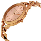 Michael Kors Runway Slim MK3223 Women's Rose Gold Dial Rose Gold Stainless Steel Watch