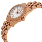 Michael Kors Lexington MK3230 Women's White Dial Rose Gold Stainless Steel Watch