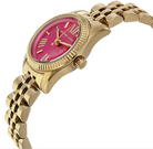 Michael Kors MK3270 Women's Pink Dial Gold Stainless Steel Watch