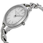 Michael Kors Slim Runway MK3279 Women's White Dial Silver Stainless Steel Watch