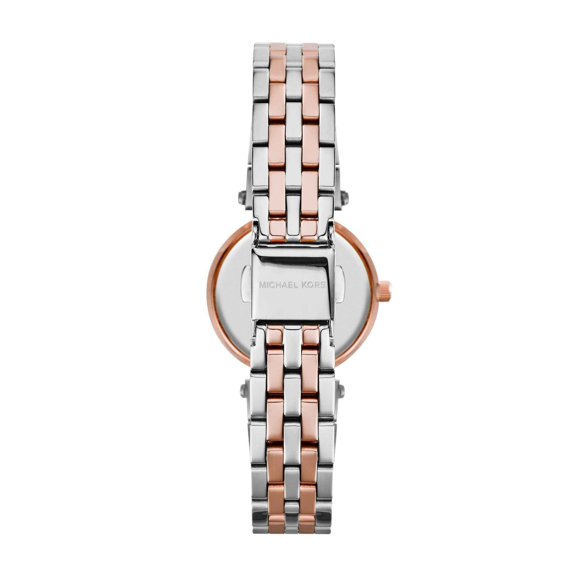 Michael Kors Darci MK3298 Women's Silver Dial Two-Tone Stainless Steel Watch