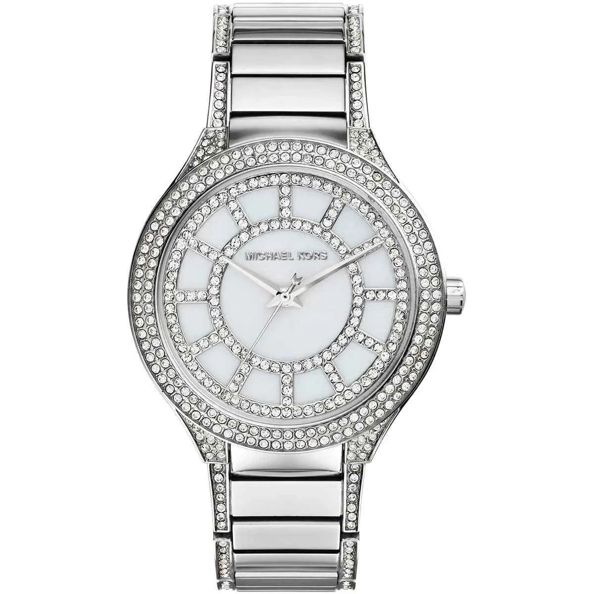Michael Kors Kerry MK3311 Women's White Dial Silver Stainless Steel Watch