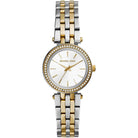 Michael Kors Darci Petite MK3323 Women's Silver Dial Two-Tone Stainless Steel Watch