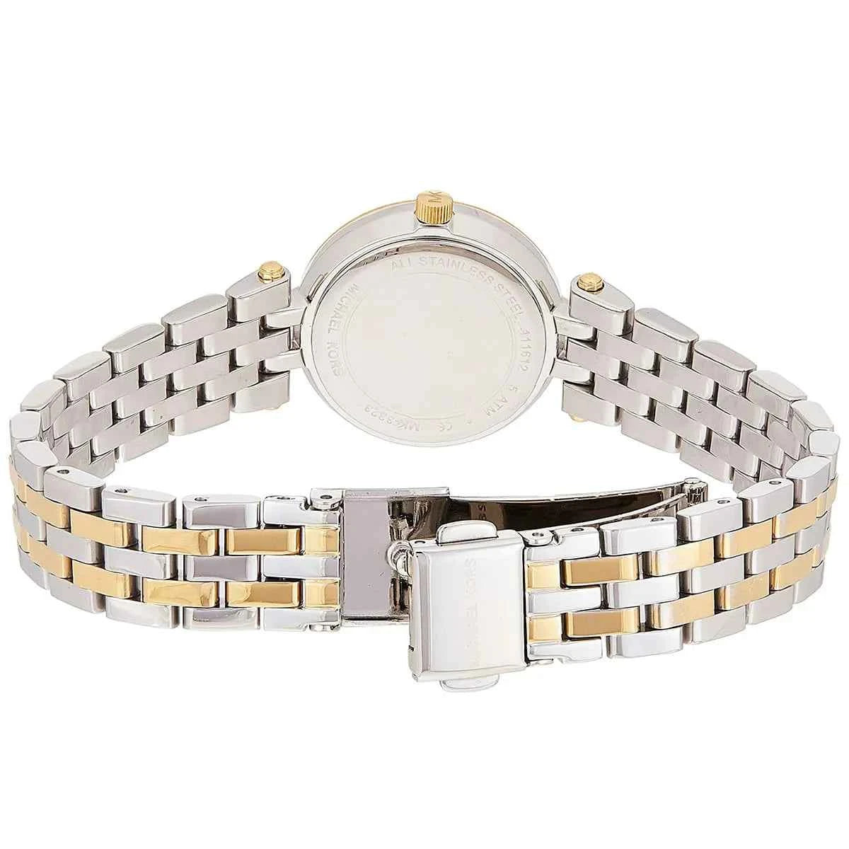 Michael Kors Darci Petite MK3323 Women's Silver Dial Two-Tone Stainless Steel Watch