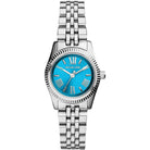 Michael Kors Lexington Mini MK3328 Women's Blue Dial Silver Stainless Steel Watch