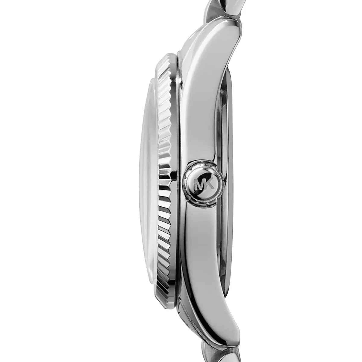Michael Kors Lexington Mini MK3328 Women's Blue Dial Silver Stainless Steel Watch