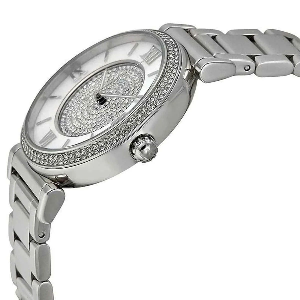 Michael Kors Catlin MK3331 Women's White Dial Silver Stainless Steel Watch