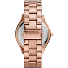 Michael Kors Slim Runway MK3336 Women's Rose Gold Dial Rose Gold Stainless Steel Watch