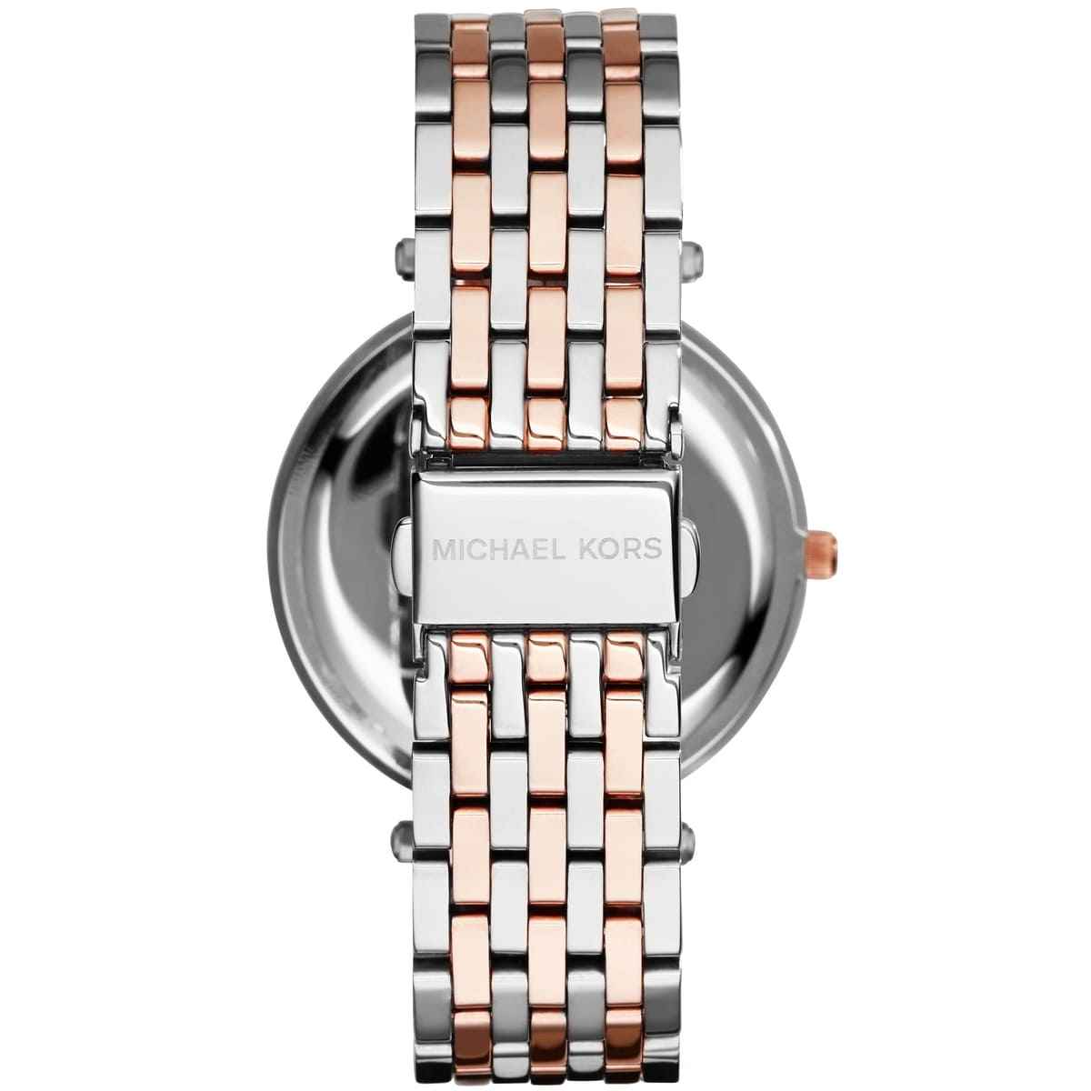 Michael Kors Darci MK3353 Women's Blue Dial Silver & Rose Gold Stainless Steel Watch
