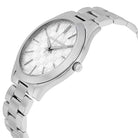 Michael Kors Runway Slim MK3371 Women's White Dial Silver Stainless Steel Watch