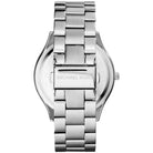 Michael Kors Runway Slim MK3371 Women's White Dial Silver Stainless Steel Watch