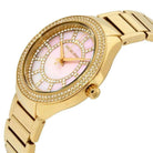 Michael Kors Kerry MK3396 Women's Pink Dial Gold Stainless Steel Watch