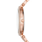 Side profile of Michael Kors Darci MK3399 women's watch