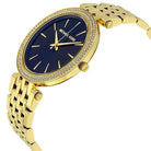 Michael Kors Darci MK3406 Women's Blue Dial Gold Stainless Steel Watch