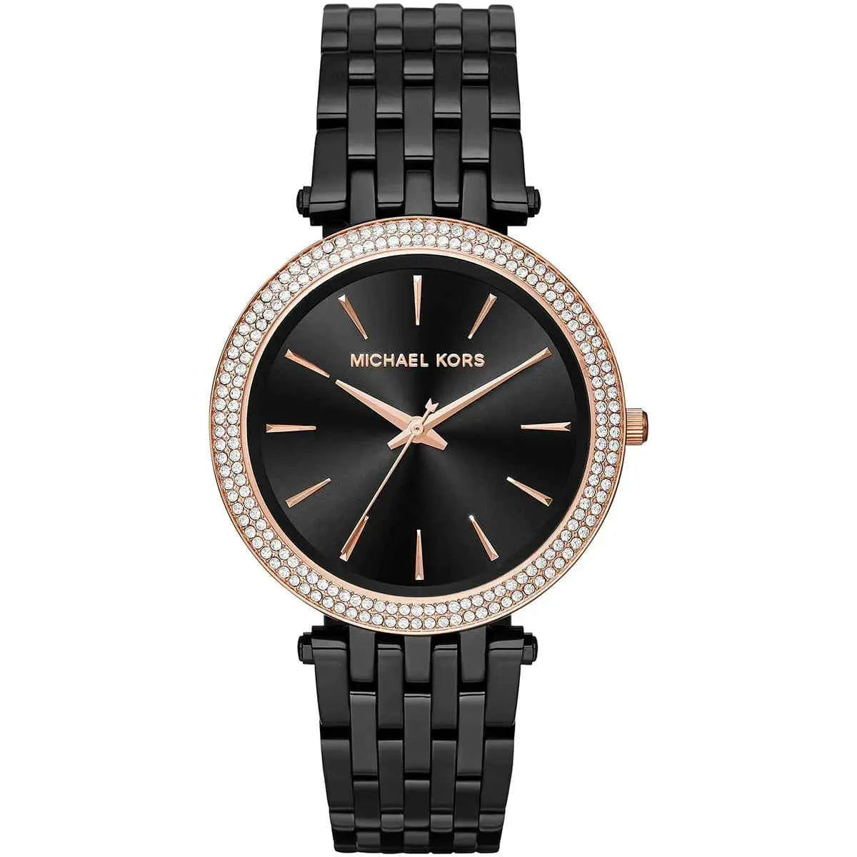 Michael Kors Darci MK3407 Women's Black Dial Stainless Steel Watch
