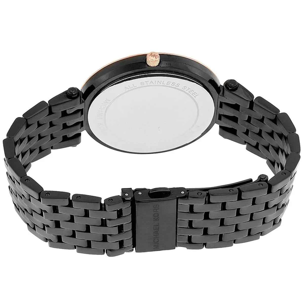 Michael Kors Darci MK3407 Women's Black Dial Stainless Steel Watch