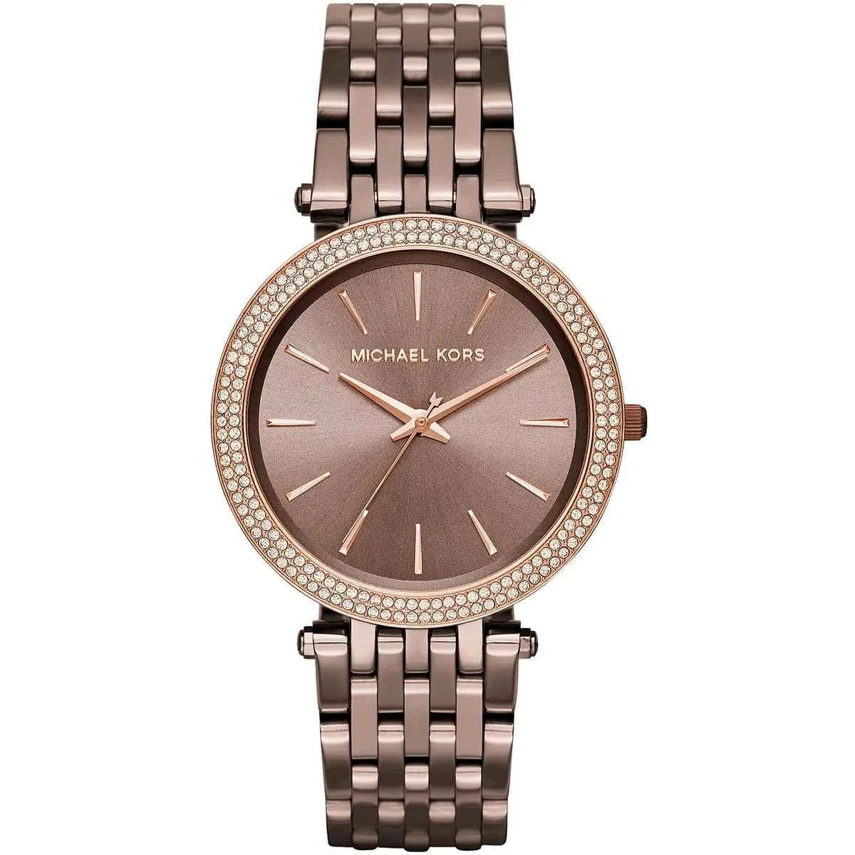 Michael Kors Darci MK3416 Women's Brown Dial Stainless Steel Watch