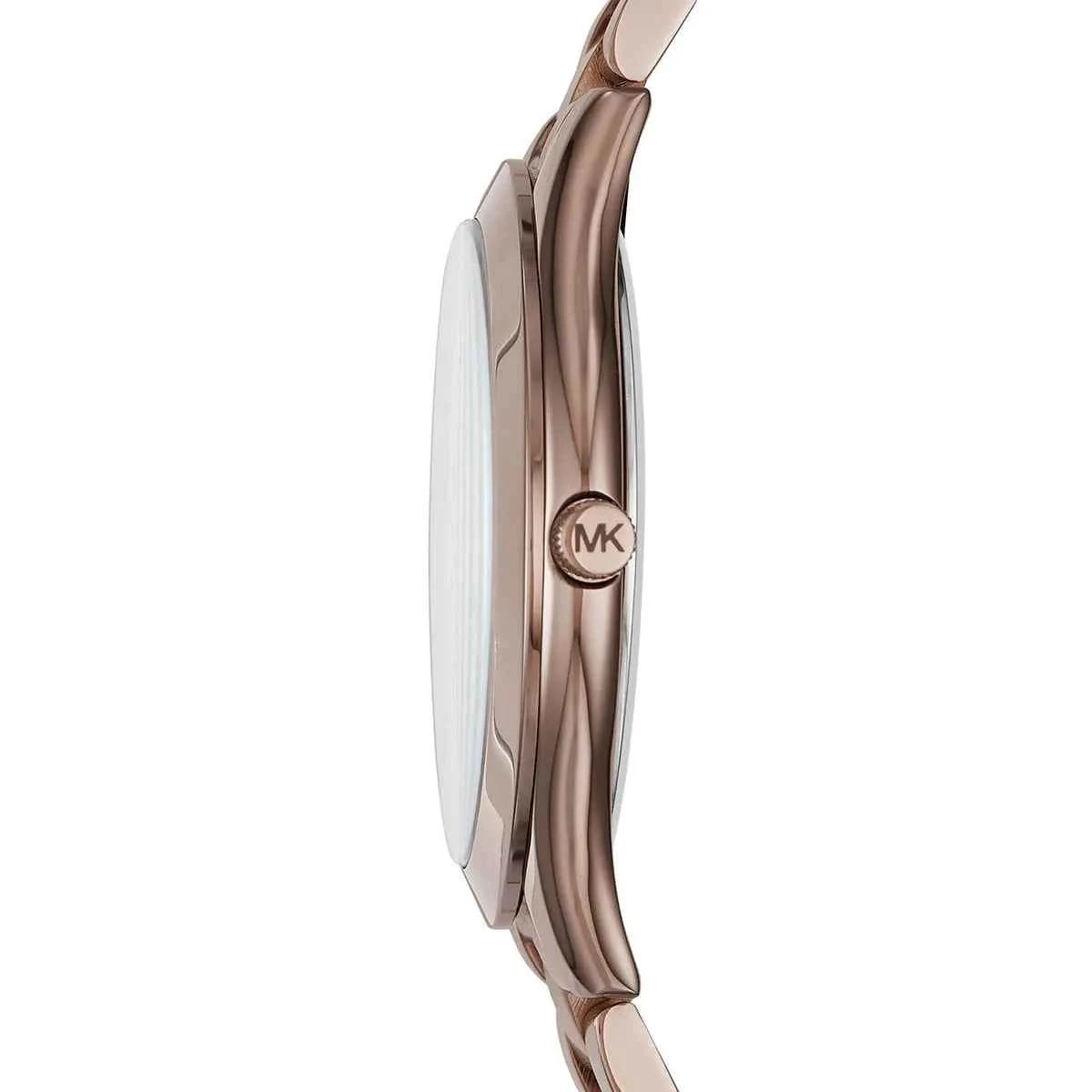 Michael Kors Runway Slim MK3418 Women's Brown Dial Stainless Steel Watch