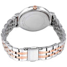 Back view of Michael Kors MK3642 quartz watch with stainless steel case