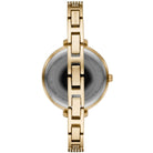 Back view of Michael Kors MK3784 quartz watch with gold stainless steel case