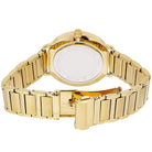 Back case of Michael Kors MK3788 gold bracelet wristwatch