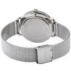 Back view of Michael Kors MK3843 quartz watch with stainless steel case