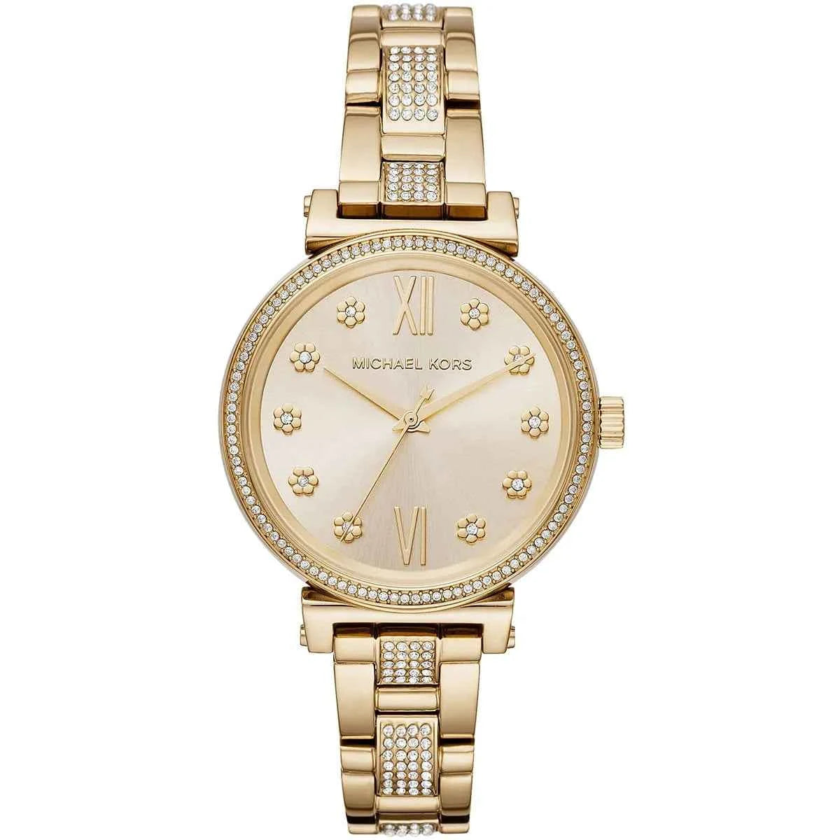 Michael Kors Sofie MK3881 Women's Gold Stainless Steel Watch