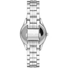 Back view of Michael Kors MK3900 quartz watch with stainless steel case
