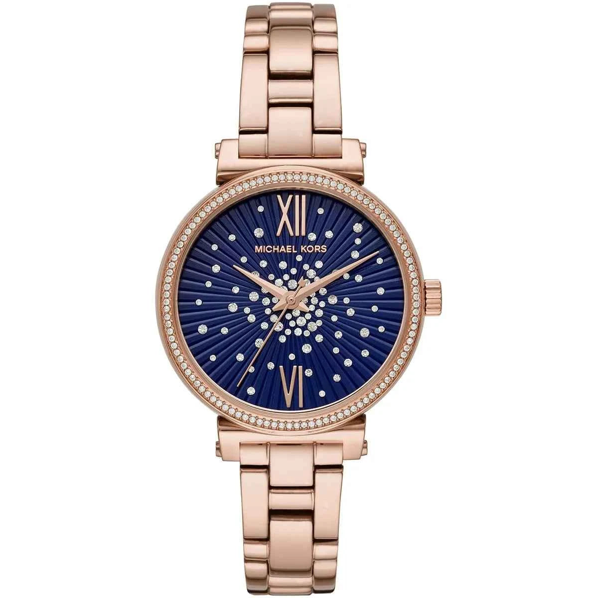 Michael Kors Sofie MK3971 Women's Rose Gold Stainless Steel Watch
