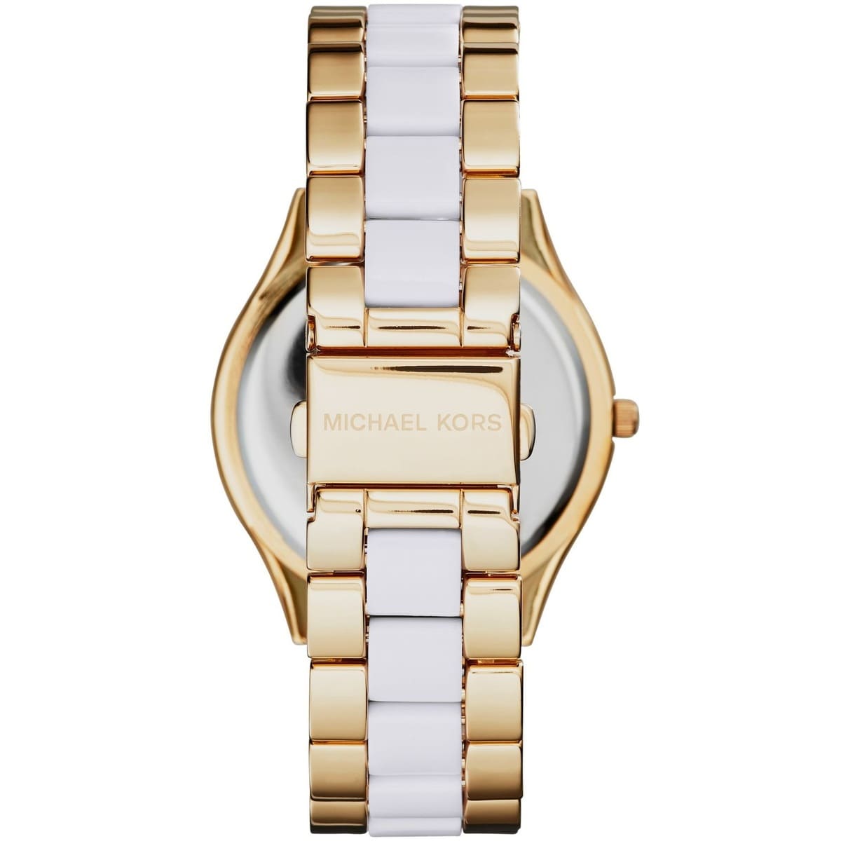 Back case of Michael Kors Slim Runway MK4295 quartz watch