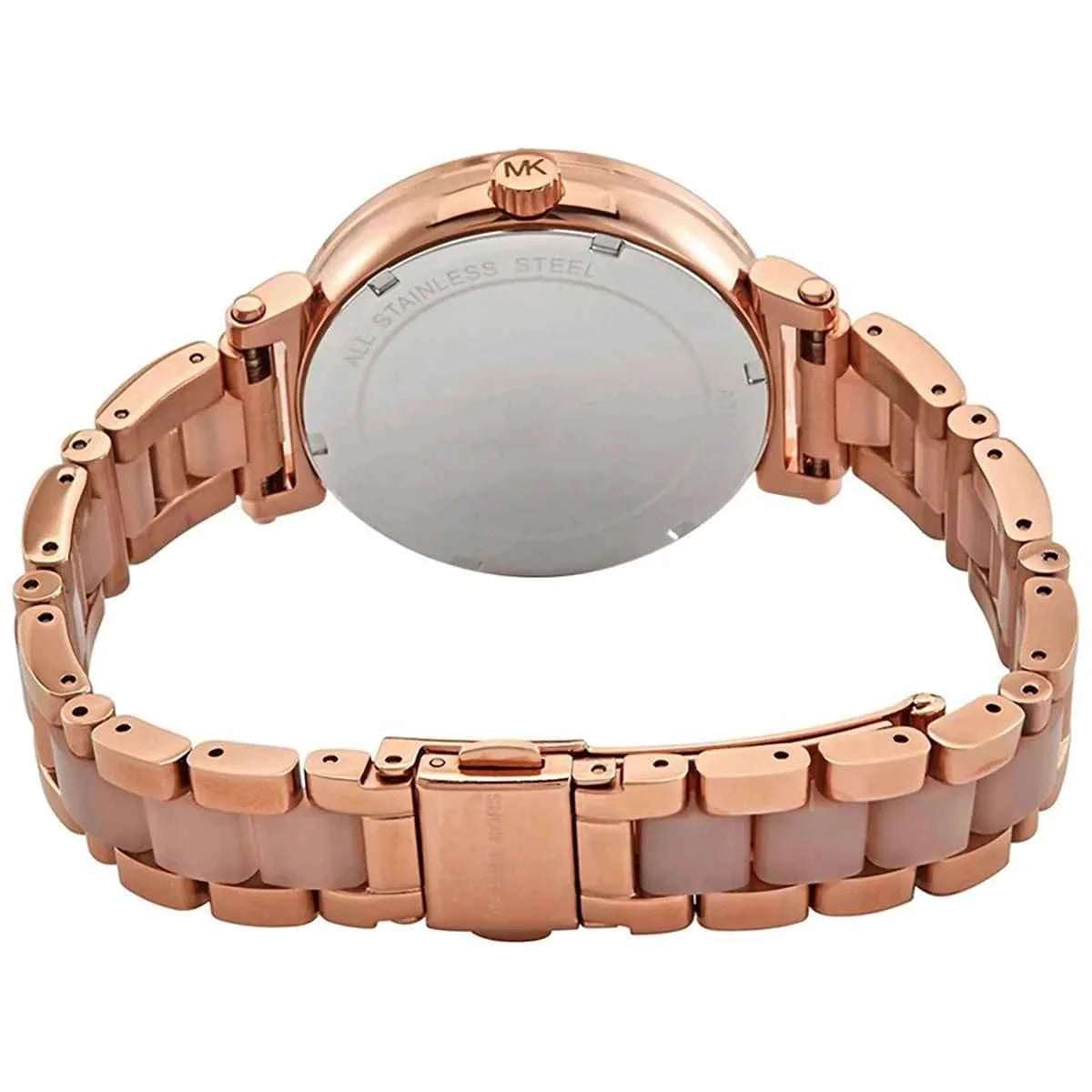 Back case of Michael Kors Sofie MK4336 quartz watch
