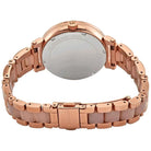 Back case of Michael Kors Sofie MK4336 quartz watch