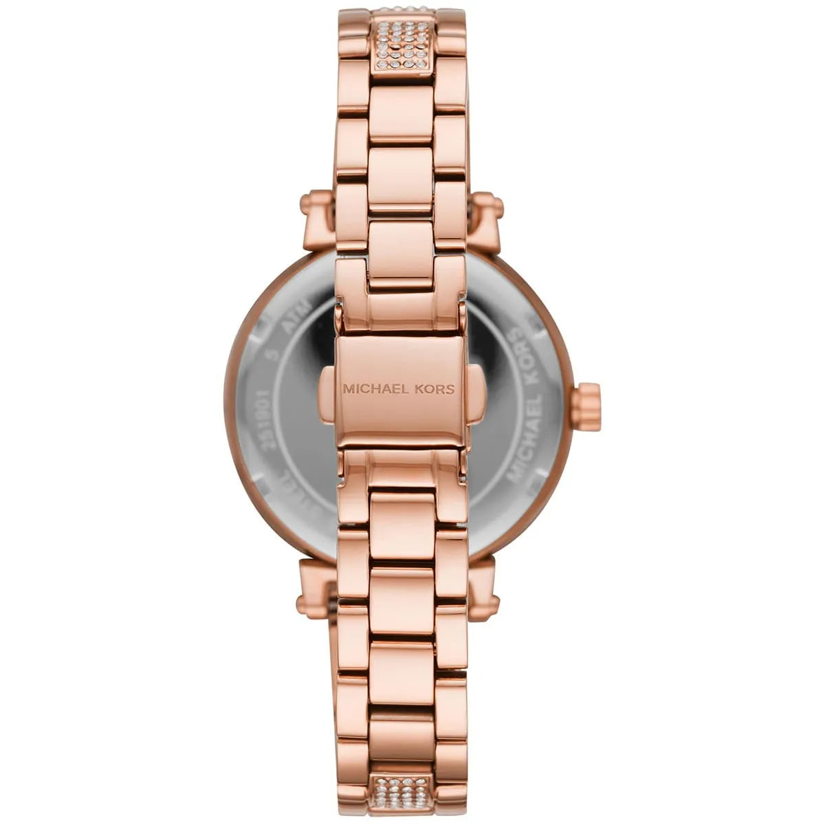 Back case of Michael Kors Sofie MK4354 quartz watch