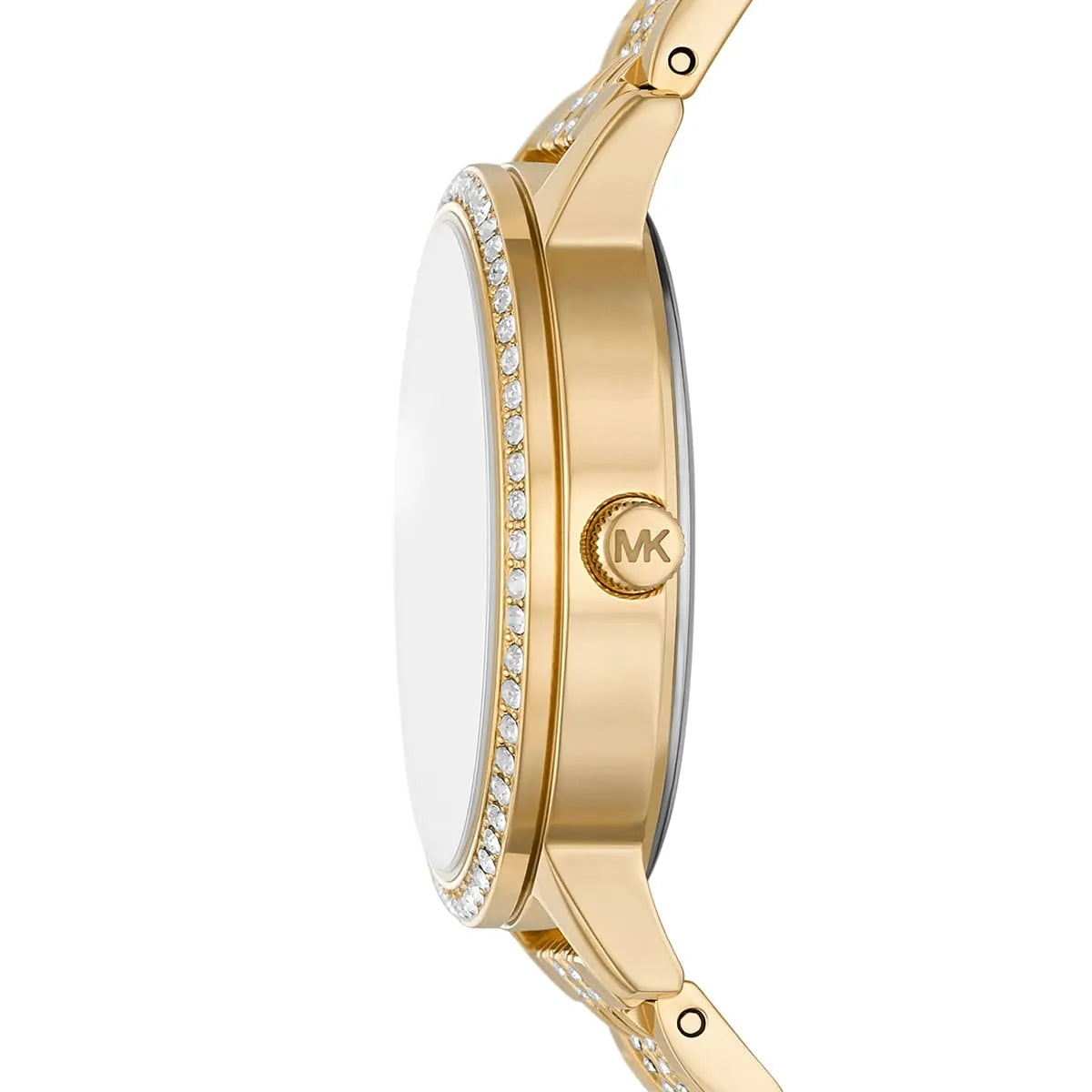 Side profile of Michael Kors Melissa MK4368 women's watch