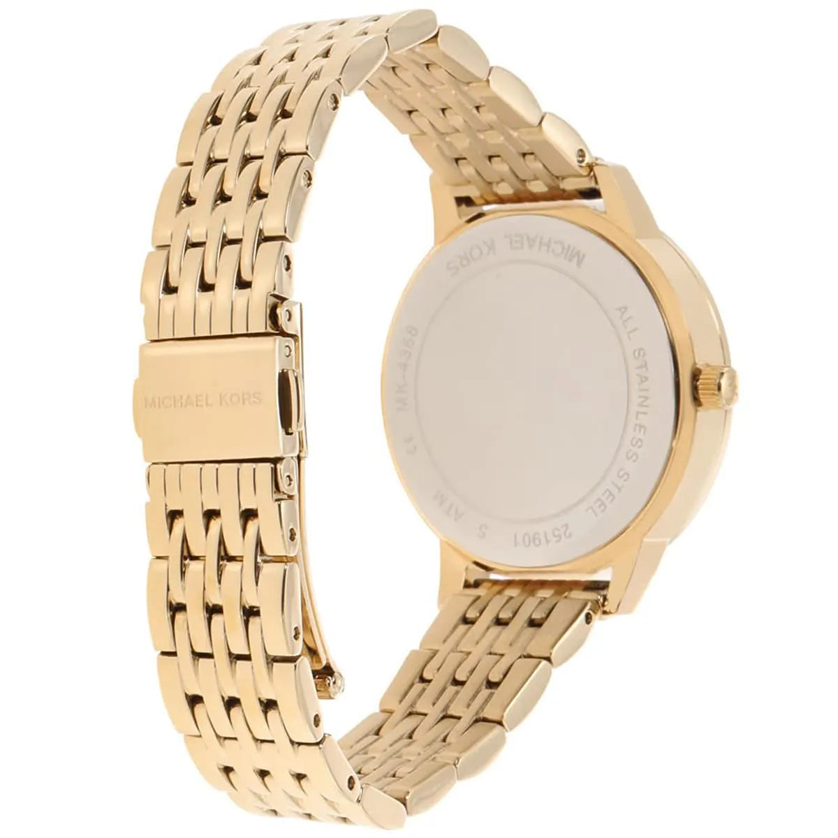 Back case of Michael Kors Melissa MK4368 quartz watch