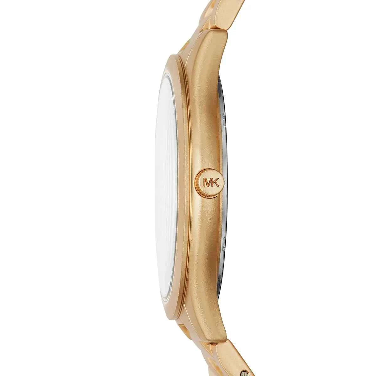 Side profile of Michael Kors Runway Slim MK4501 women's watch