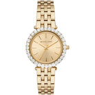 Michael Kors Darci MK4513 women's gold dial gold stainless steel watch front view