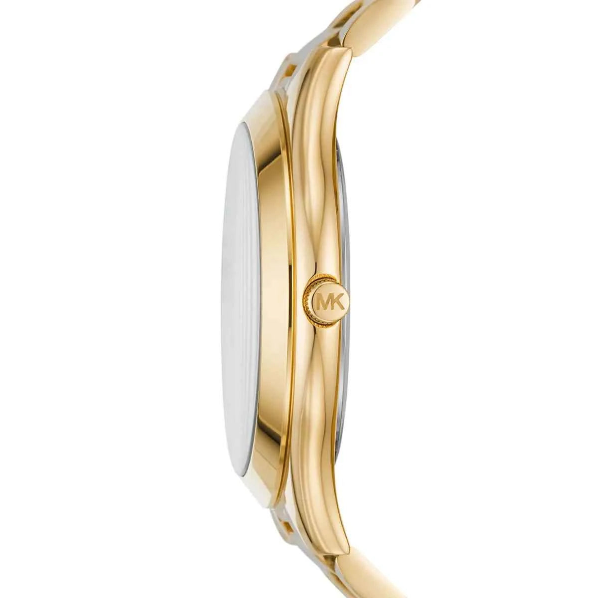 Michael Kors Runway Slim MK4561 Women's Gold & Brown Dial Multi-Strap Watch