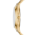 Michael Kors Runway Slim MK4561 Women's Gold & Brown Dial Multi-Strap Watch