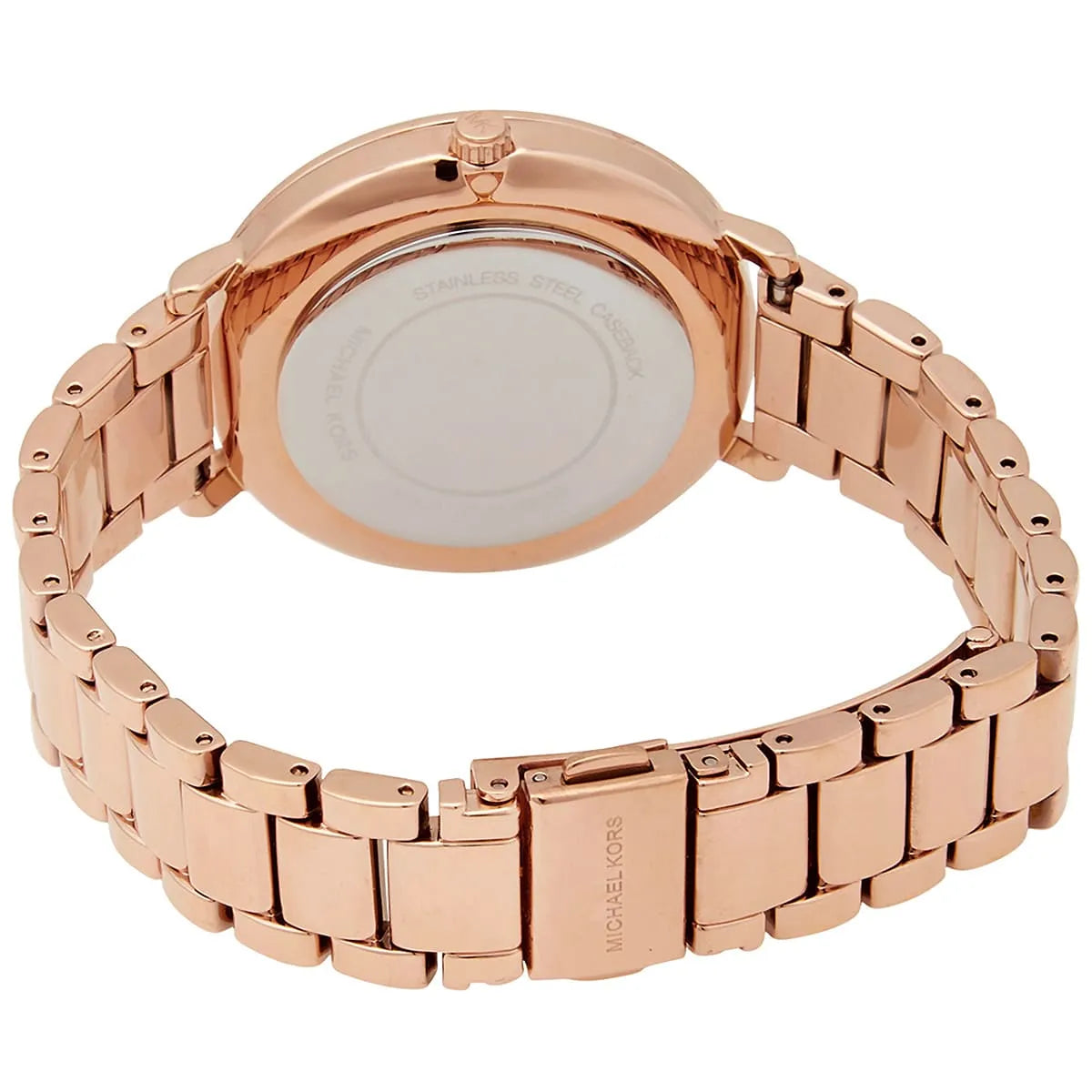 Back case of Michael Kors MK4594 quartz women's wristwatch