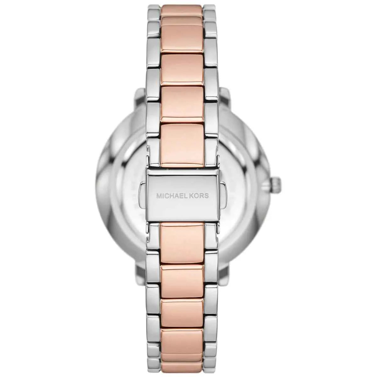 Michael Kors Pyper MK4667 Women's White Dial Two-Tone Stainless Steel Watch
