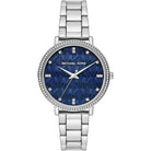 Michael Kors Pyper MK4671 Women's Blue Dial Silver Stainless Steel Watch