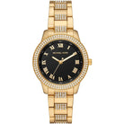 Michael Kors Tibby MK4684 Women's Black Dial Gold Stainless Steel Watch