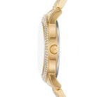 Michael Kors Tibby MK4684 Women's Black Dial Gold Stainless Steel Watch