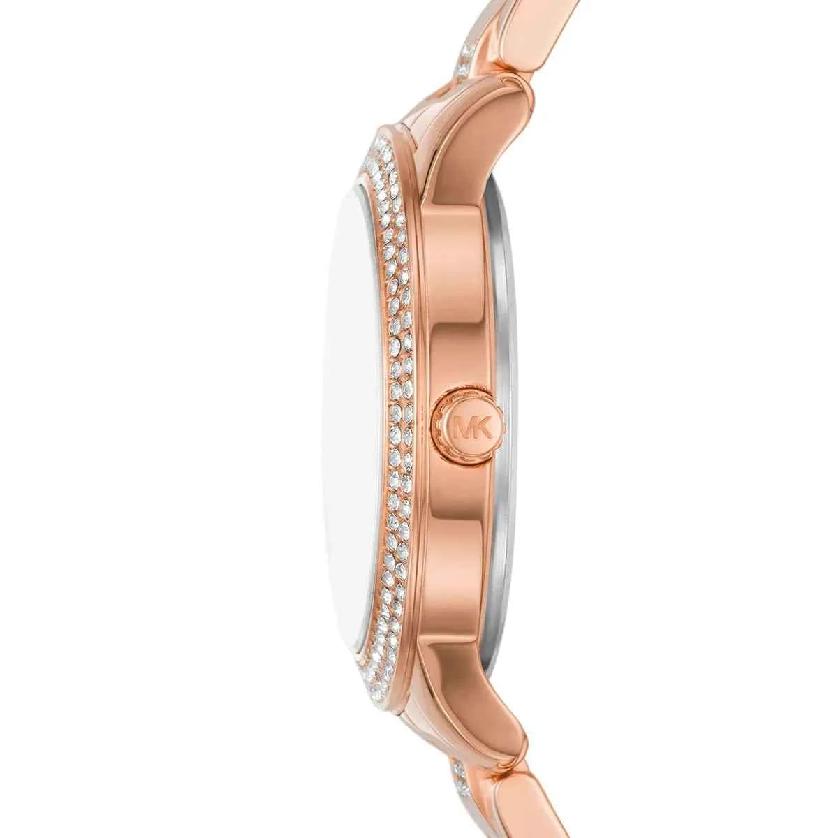 Michael Kors Tibby MK4685 Women's Burgundy Dial Rose Gold Stainless Steel Watch