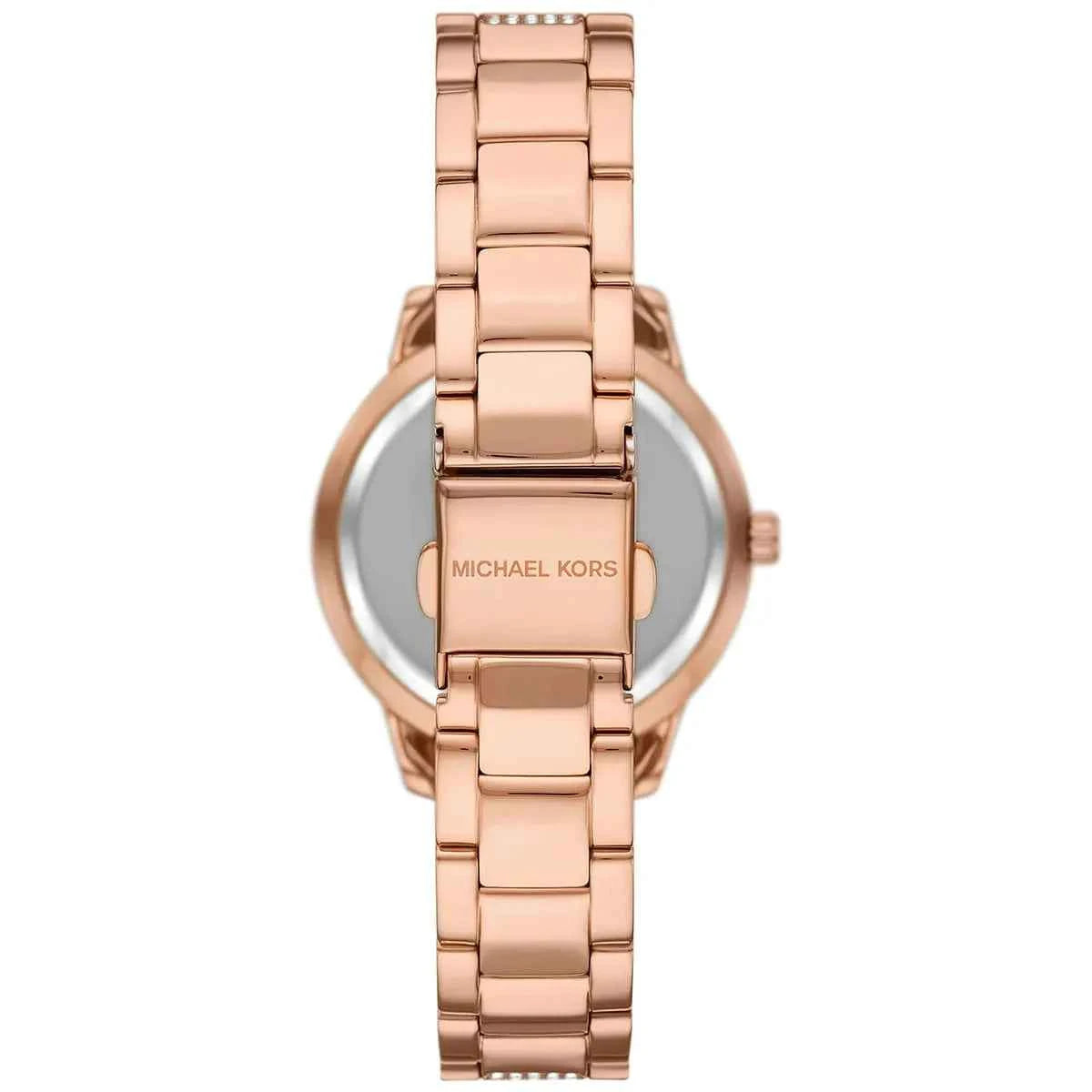 Michael Kors Tibby MK4685 Women's Burgundy Dial Rose Gold Stainless Steel Watch